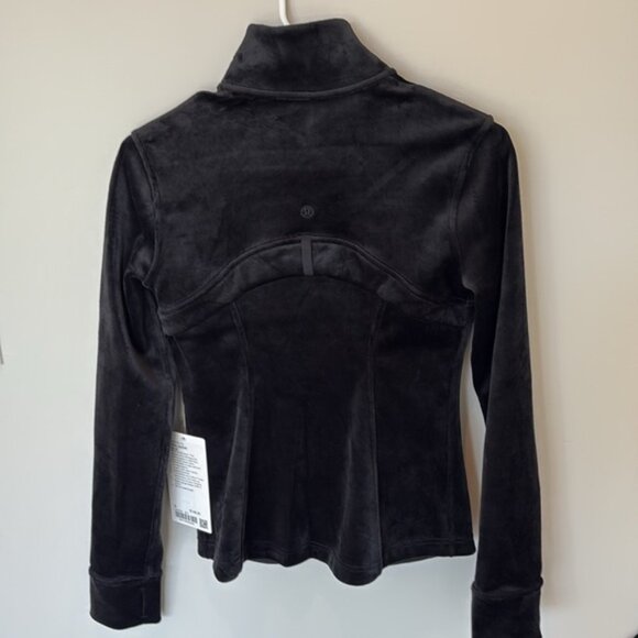 Lululemon NWT Define Jacket Velvet Black Size 6 - Picture 9 of 10